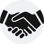 Handshake representing volunteering