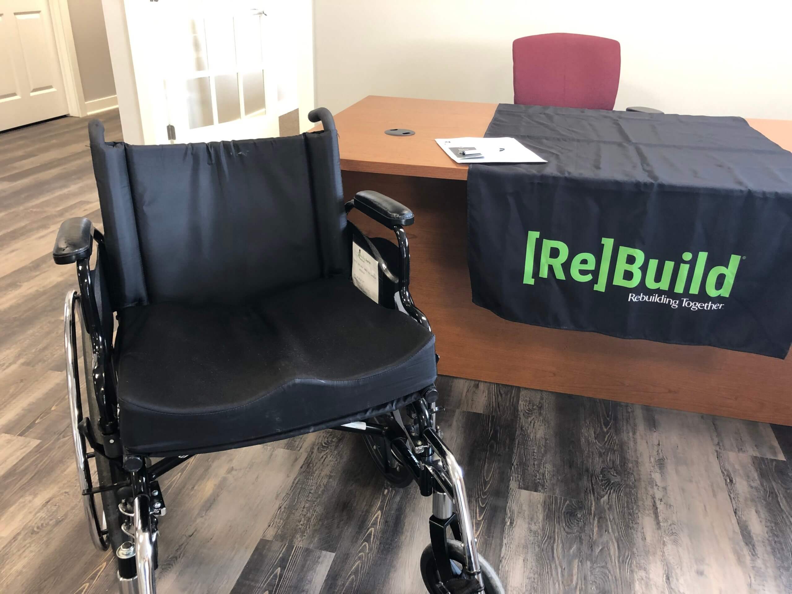 Rebuilding Together lends durable medical equipment to those who need it.